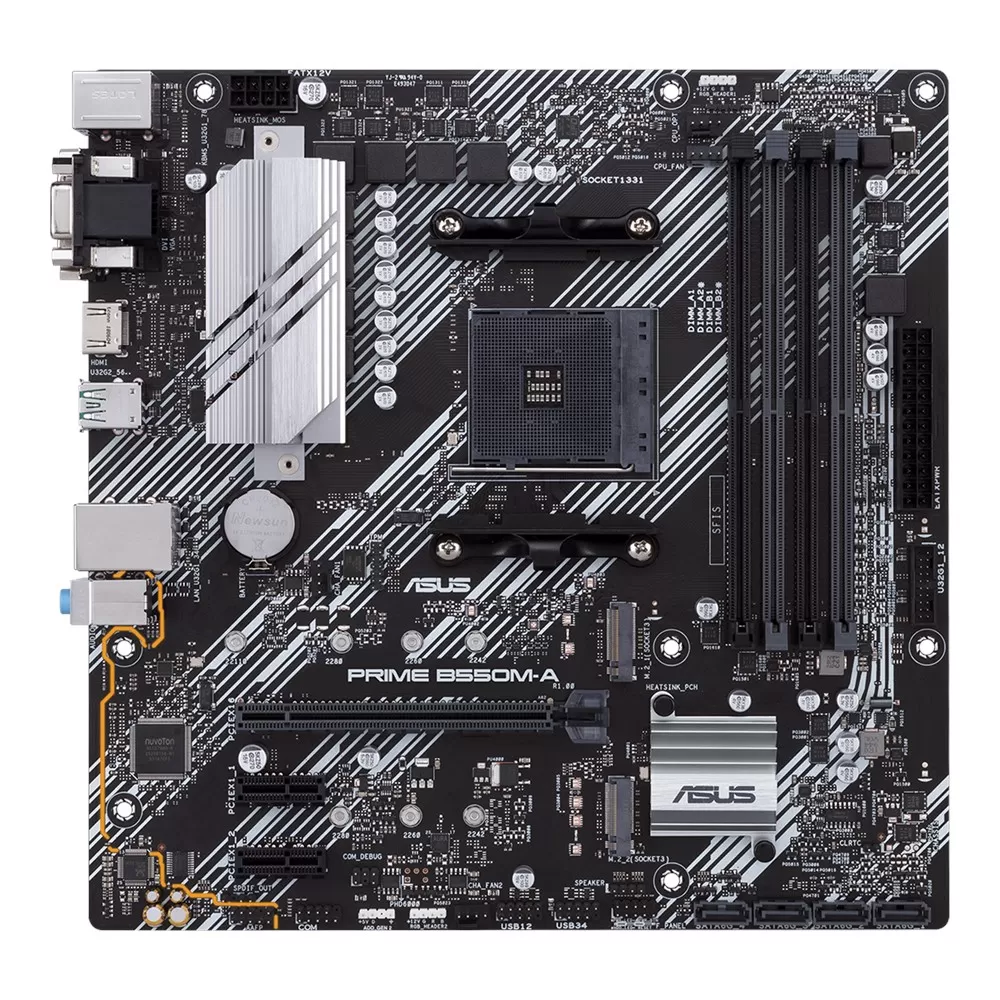 Placa de baza ASUS PRIME B550M-A Socket AM4