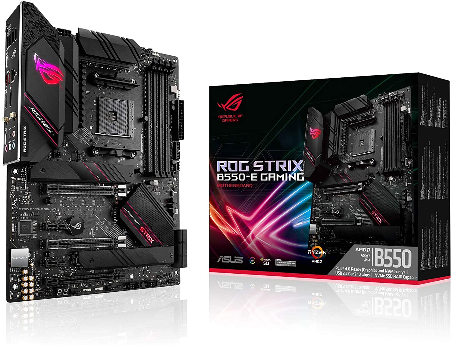 Placa de baza ASUS ROG STRIX B550-E GAMING Socket AM4