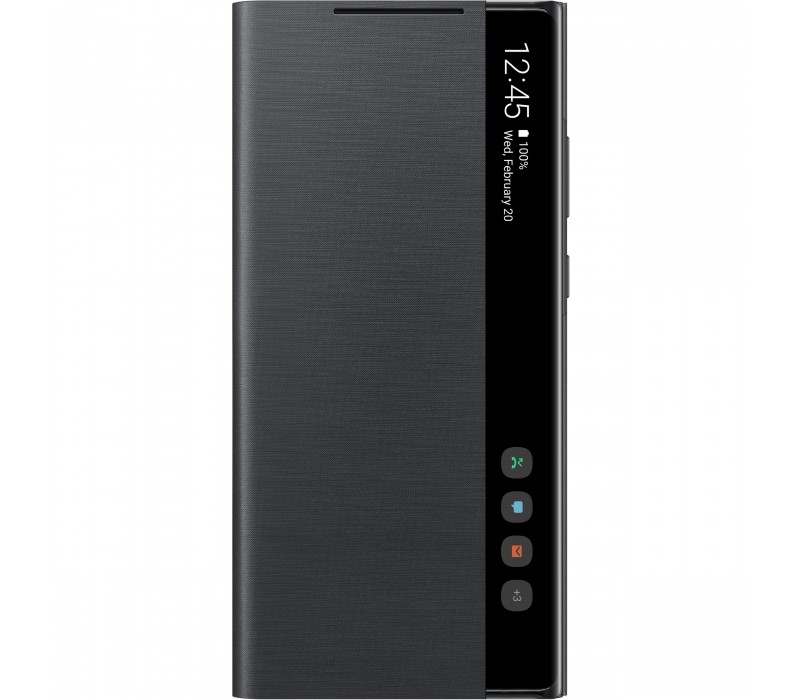 Husa Samsung Clear View Cover EF-ZN980 pentru Galaxy Note 20 (N980) Black