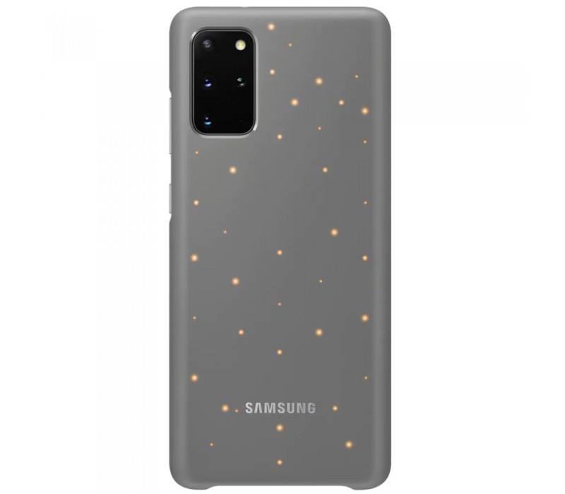 Capac protectie spate Samsung LED Cover EF-KG985 pentru Galaxy S20 Plus (G985) Grey