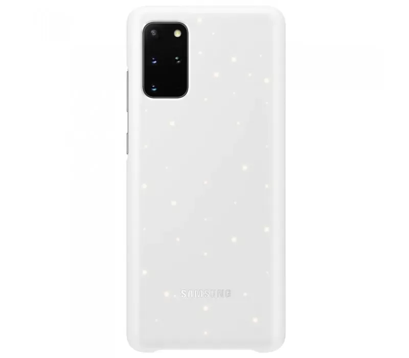 Capac protectie spate Samsung LED Cover EF-KG985 pentru Galaxy S20 Plus (G985) White