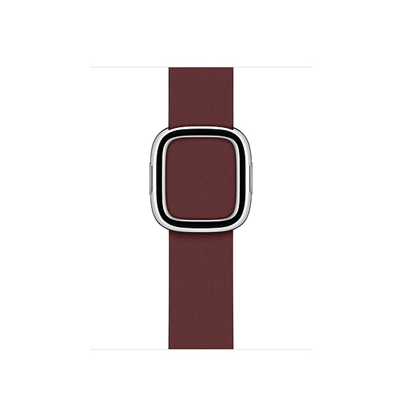 Curea smartwatch Apple pentru Apple Watch 38/40mm Garnet Modern Buckle - Small