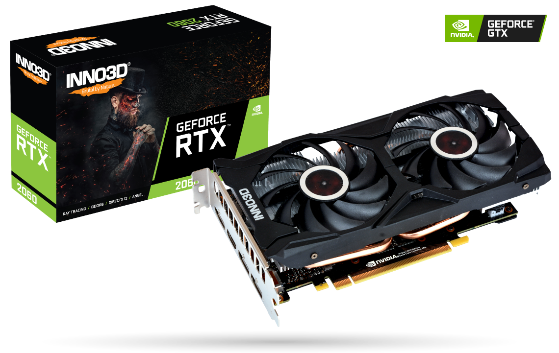 Placa Video Inno3D GeForce RTX 2060 Twin X2 6GB GDDR6 192 biti