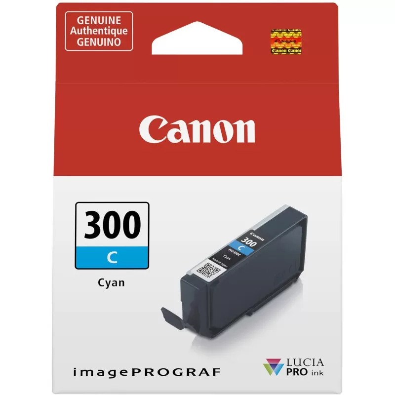 Cartus Inkjet Canon PFI-300C 14.4ml Cyan