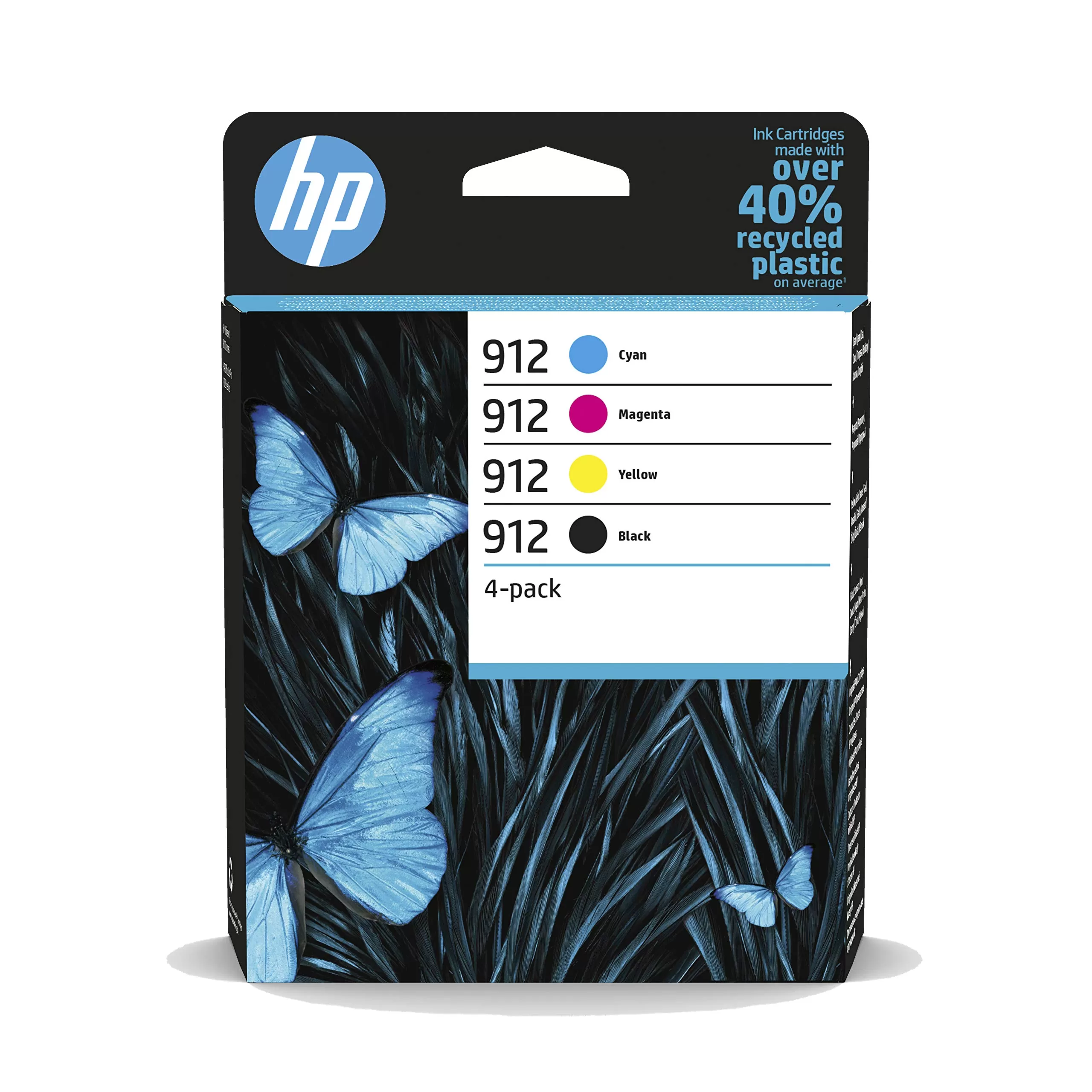 Pachet 4 cartuse Inkjet HP 912 Black Cyan Magenta Yellow