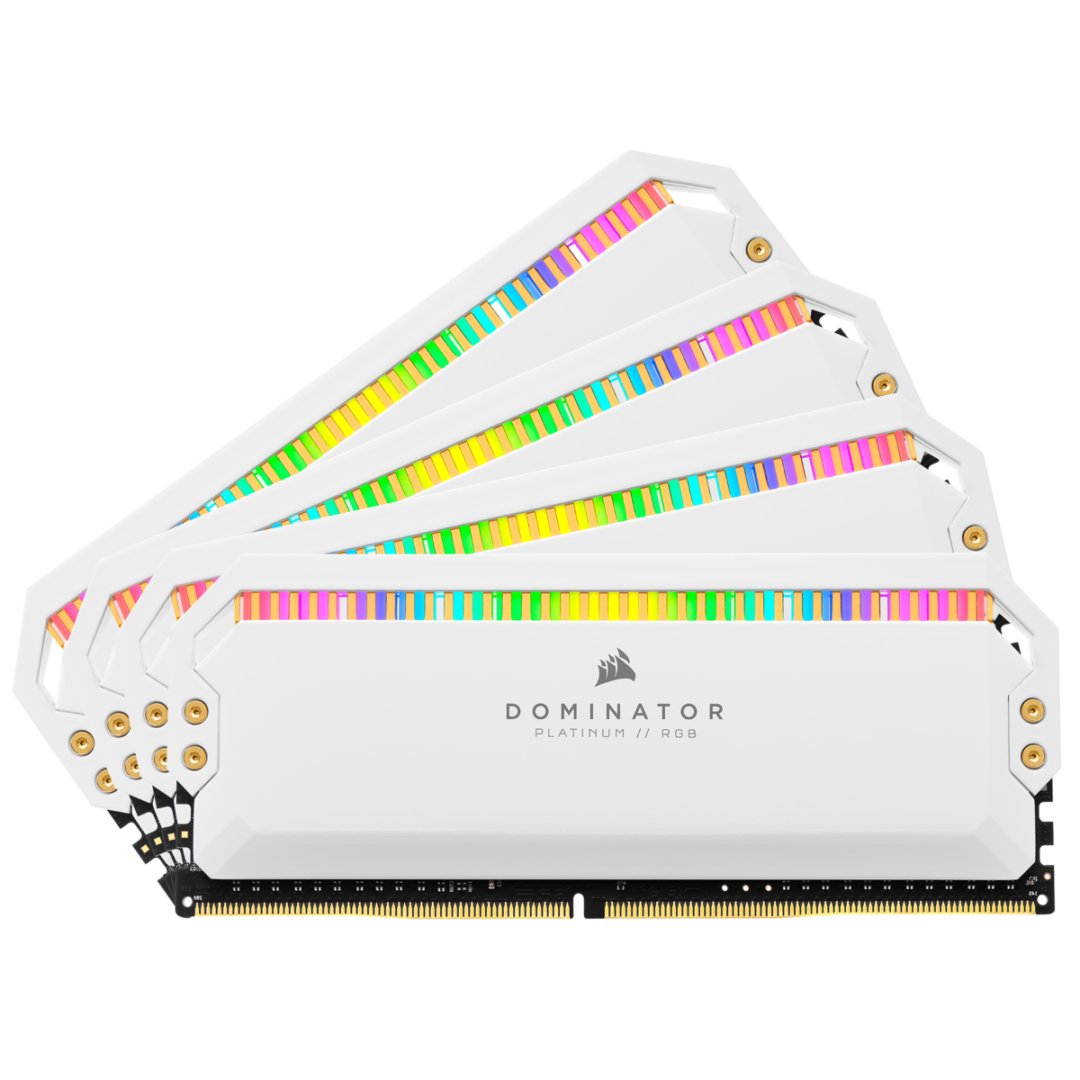 Memorie Desktop Corsair Dominator Platinium RGB 32GB(4 x 8GB) DDR4 3200Mhz CL16 White