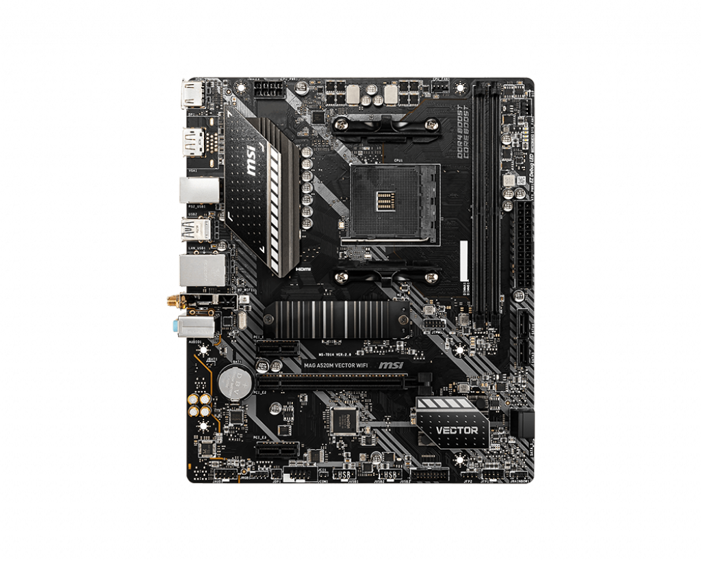 Placa de baza MSI MAG A520M VECTOR WIFI Socket AM4