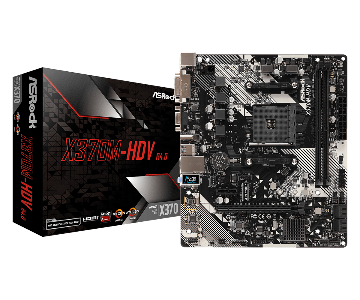 Placa de baza ASRock X370M-HDV R4.0 socket AM4