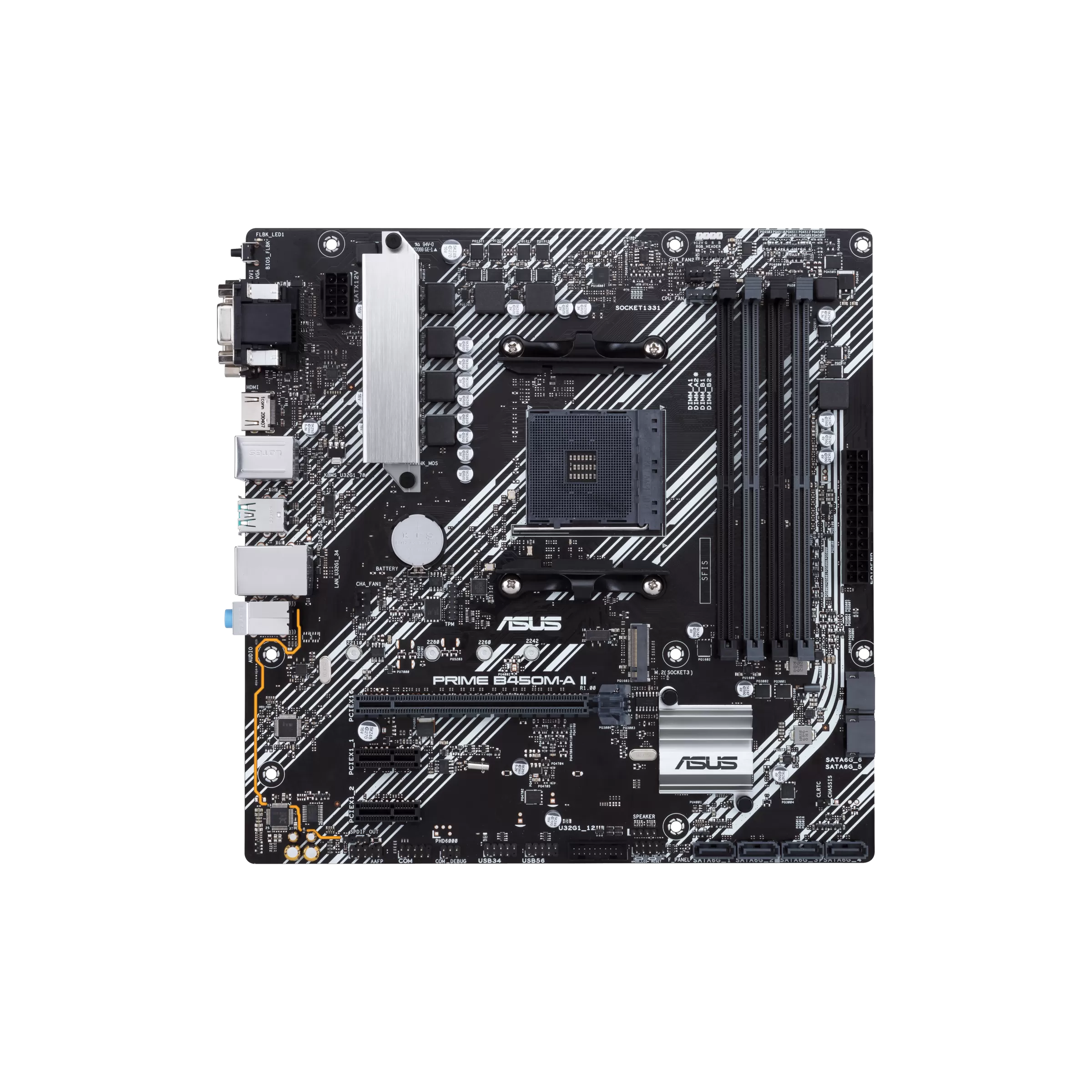 Placa de baza ASUS PRIME B450M-A II Socket AM4