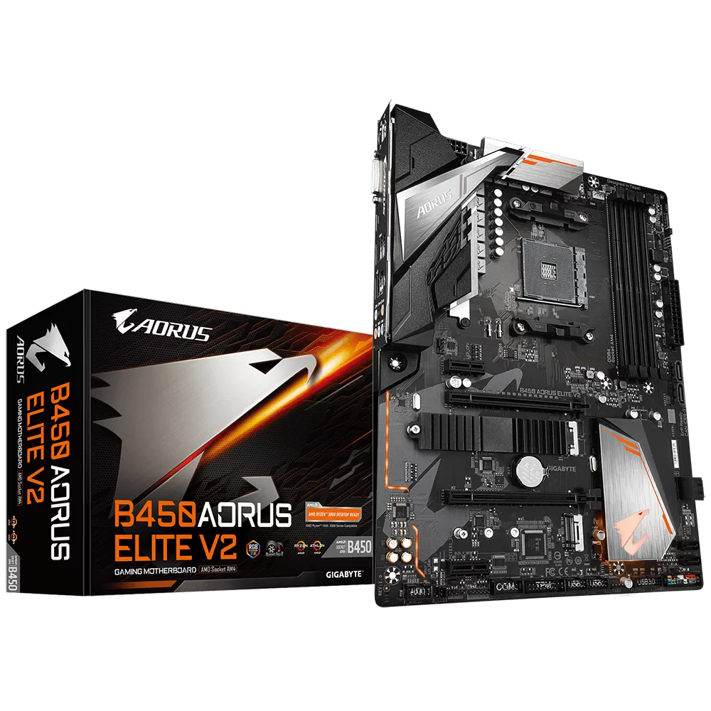 Placa de baza Gigabyte B450 AORUS ELITE V2 socket AM4