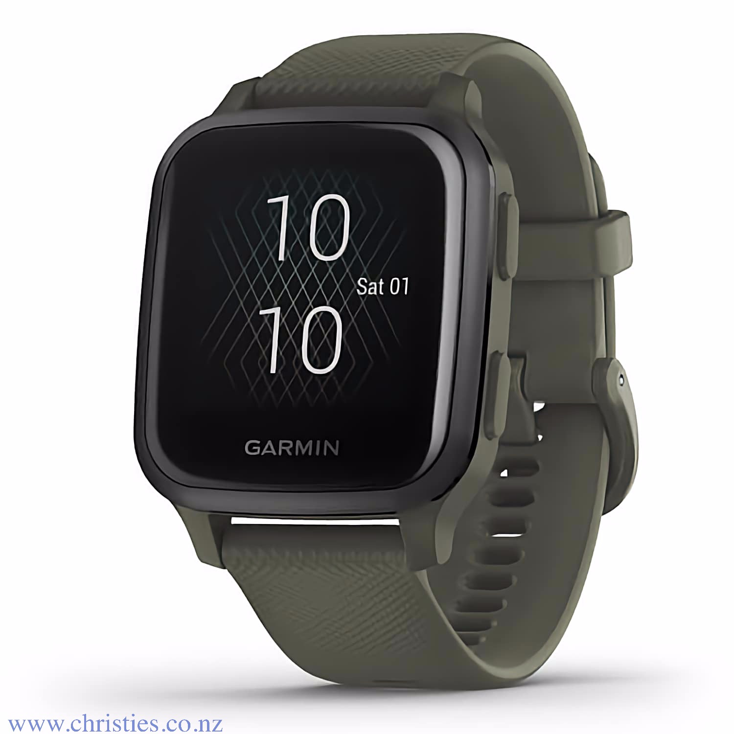 Smartwatch Garmin Venu Sq Music Edition Moss Silicone Band