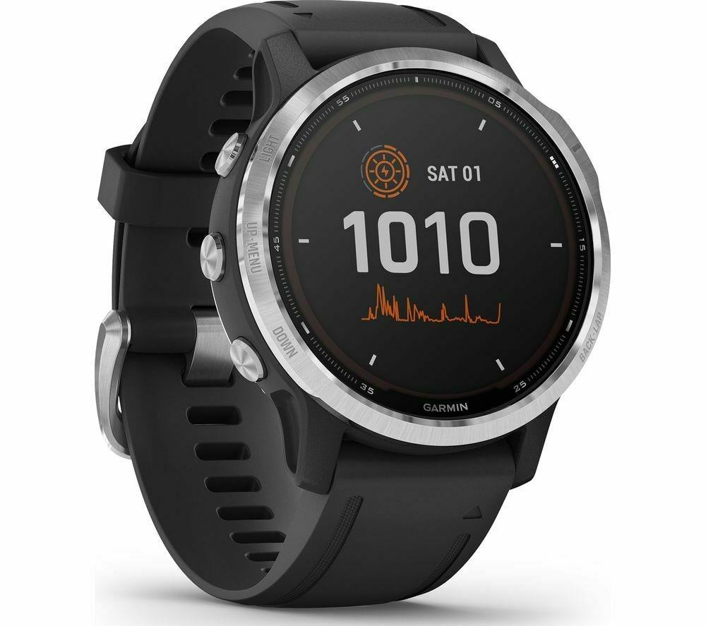 Smartwatch Garmin Fenix 6s Solar 42mm Silver/Black