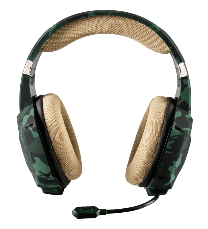 Casti Gaming Trust GXT 322C Carus Jungle Camo