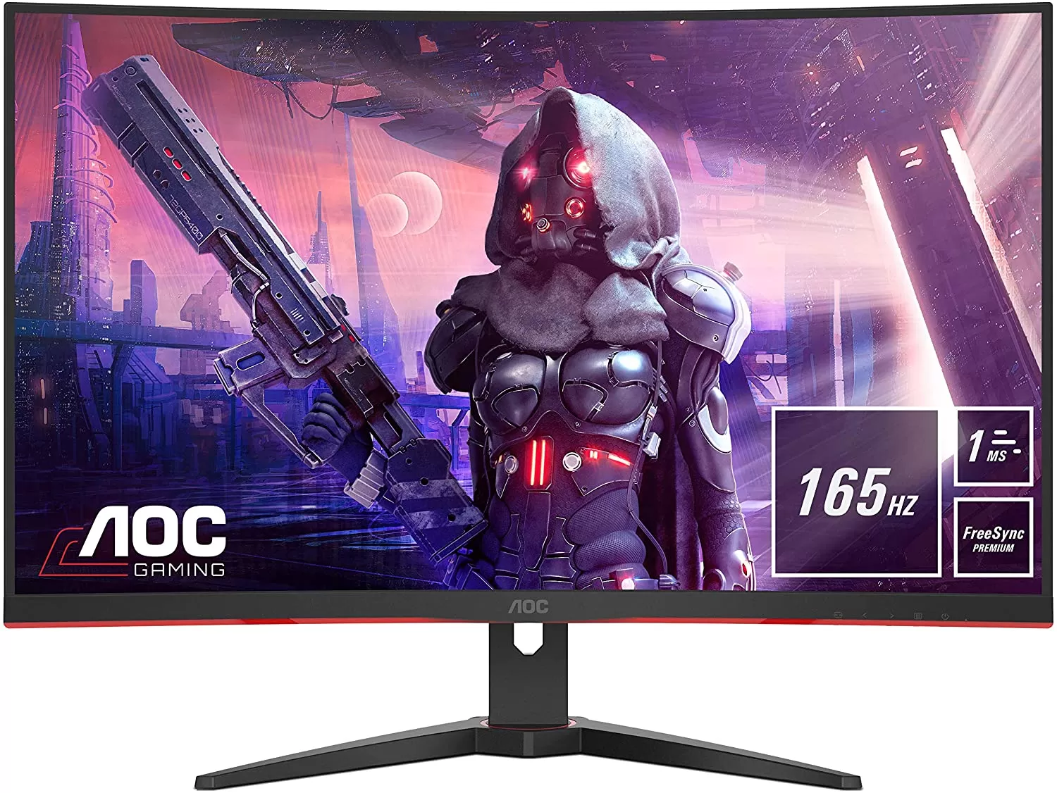 Monitor LED AOC CQ32G2SE/BK 32" Curbat QHD 1ms Negru