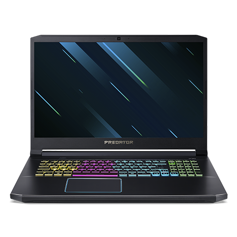 Notebook Acer Predator PH317-54 17.3 Full HD 120Hz Intel Core i7-10750H RTX 2060-6GB RAM 8GB SSD 512GB Windows 10 Home Negru