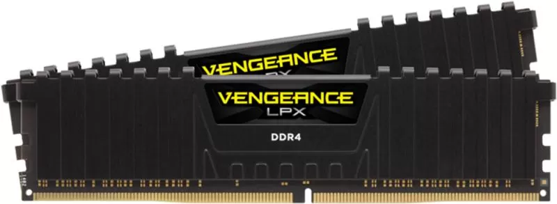 Memorie Desktop Corsair Vengeance LPX Black  64GB(2 x 32GB) DDR4  3600MHz  CL18