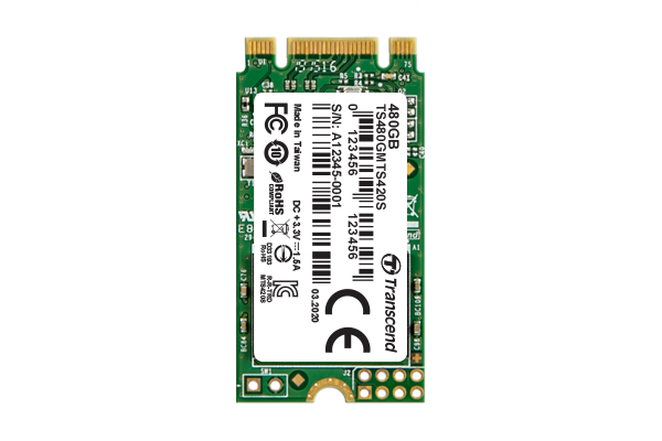 Hard Disk SSD Transcend 420S 480GB M.2 2242