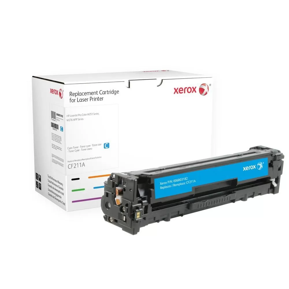 Cartus Toner Xerox 006R03182 echivalent cu CF211A Cyan 1800 pagini