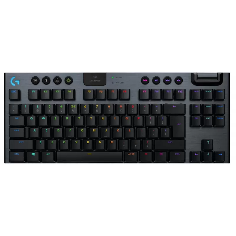 Tastatura Gaming Logitech G915 TKL LIGHTSPEED Wireless GL Tactile Carbon