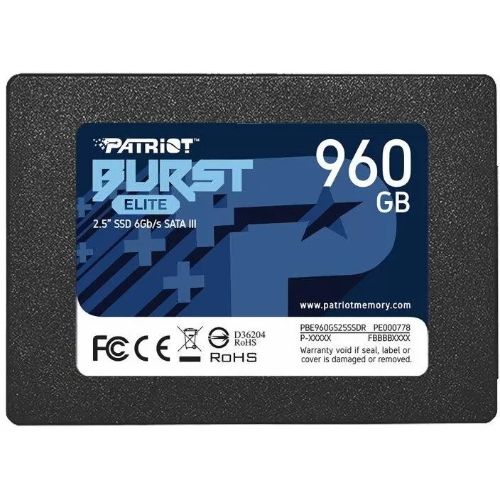 SSD Patriot Burst Elite  960GB  2.5