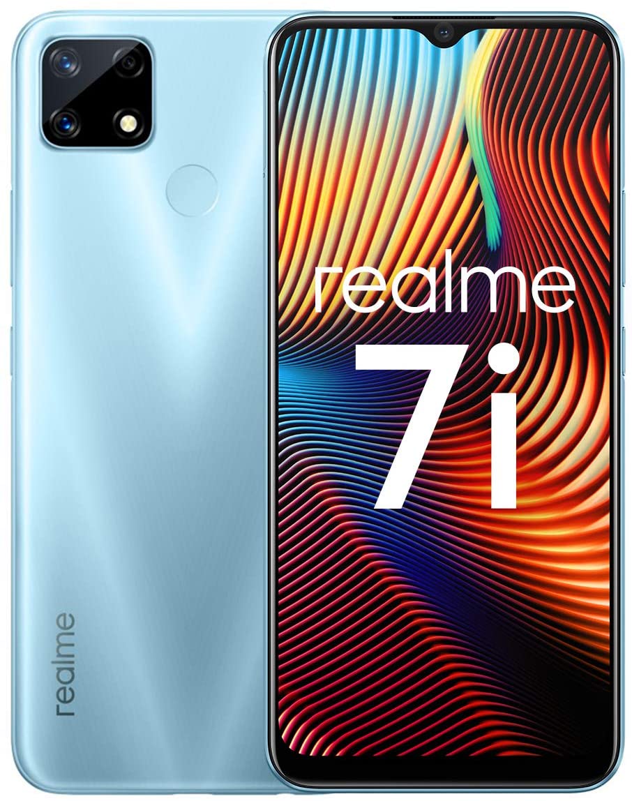 Telefon Mobil Realme 7i 64GB Flash 4GB RAM Dual SIM 4G Victory Blue