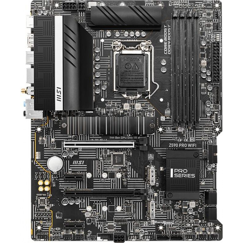 Placa de baza MSI Z590 PRO WIFI Socket 1200