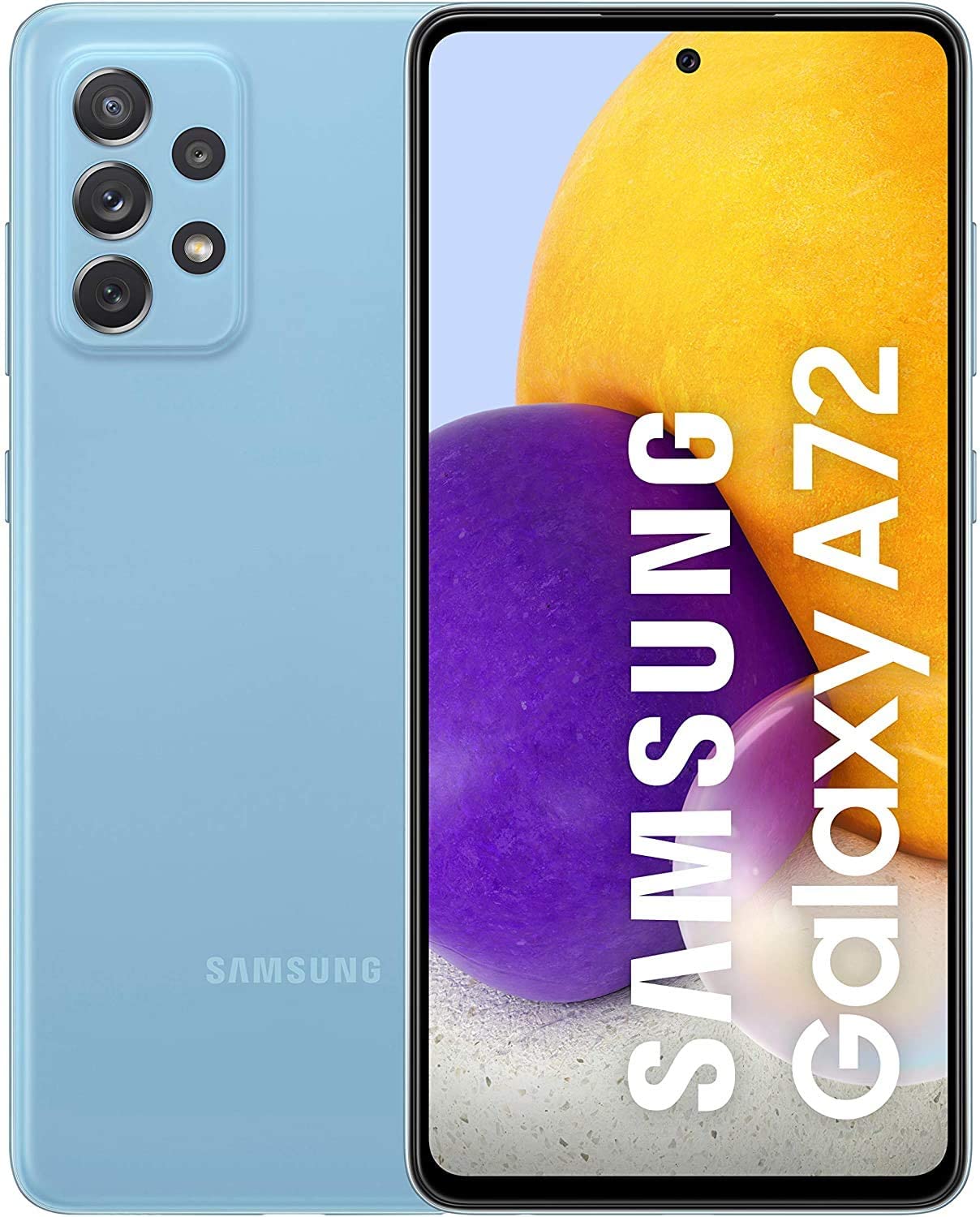 Telefon Mobil Samsung Galaxy A72 A725 128GB Flash 6GB RAM Dual SIM 4G Awesome Blue