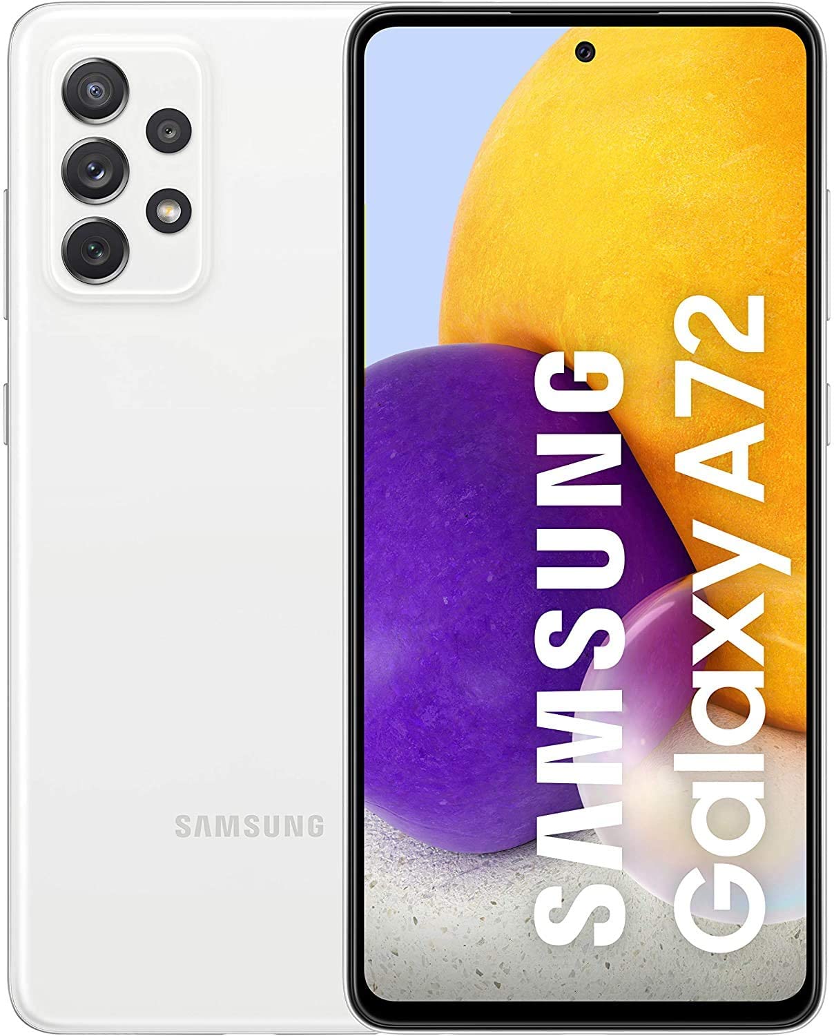 Telefon Mobil Samsung Galaxy A72 A725 128GB Flash 6GB RAM Dual SIM 4G Awesome White
