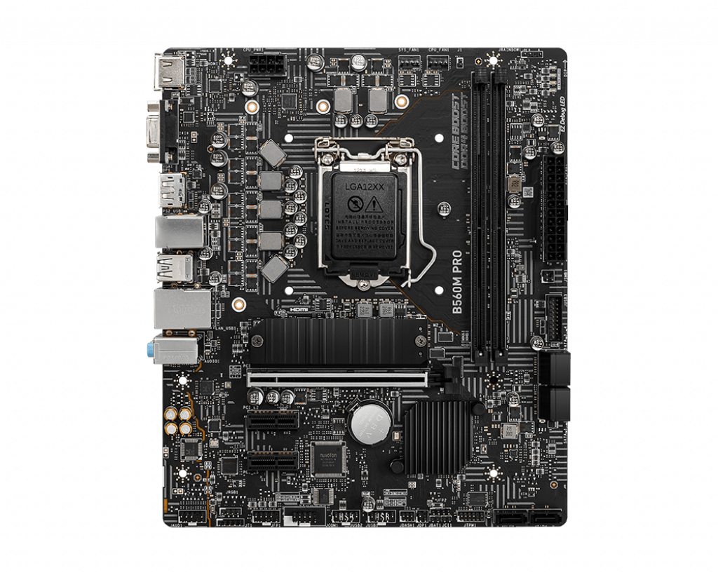 Placa de baza MSI B560M PRO Socket 1200