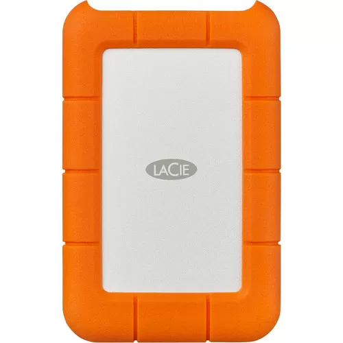 Hard Disk Extern LaCie Rugged USB-C  5TB  USB 3.1  Portocaliu