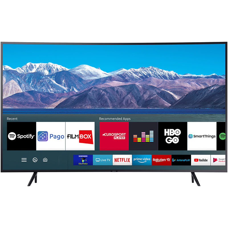 Televizor LED Samsung Smart TV UE65TU8372 Curbat 163cm 4K Ultra HD Negru
