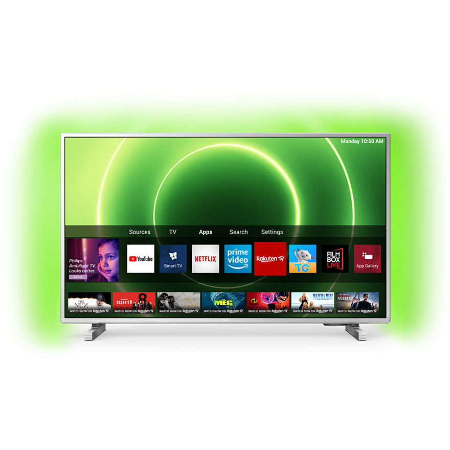 Televizor LED Philips Smart TV 32PFS6905 80cm Full HD Argintiu