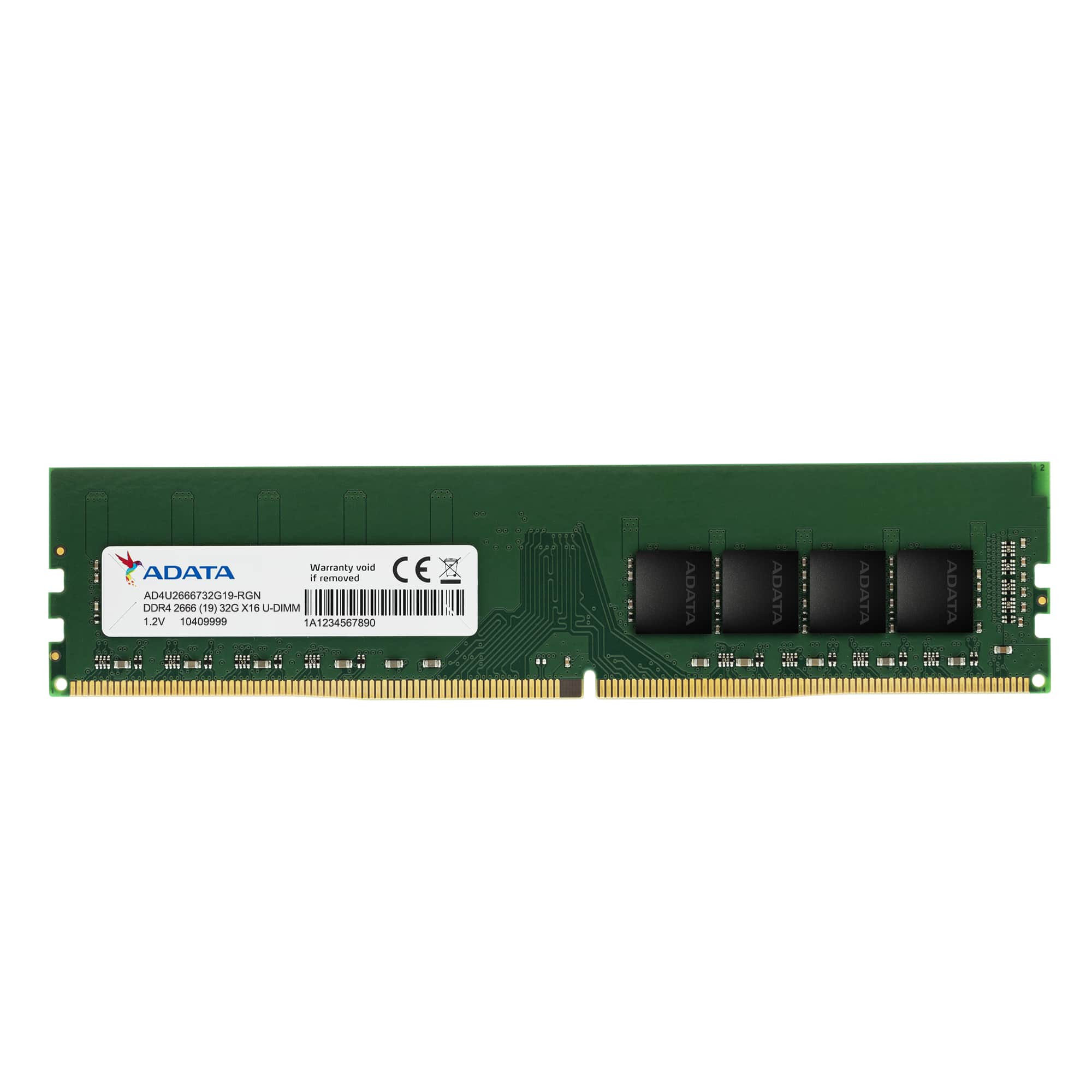 Memorie Desktop A-Data AD4U266638G19-BGN 8GB DDR4 2666Mhz