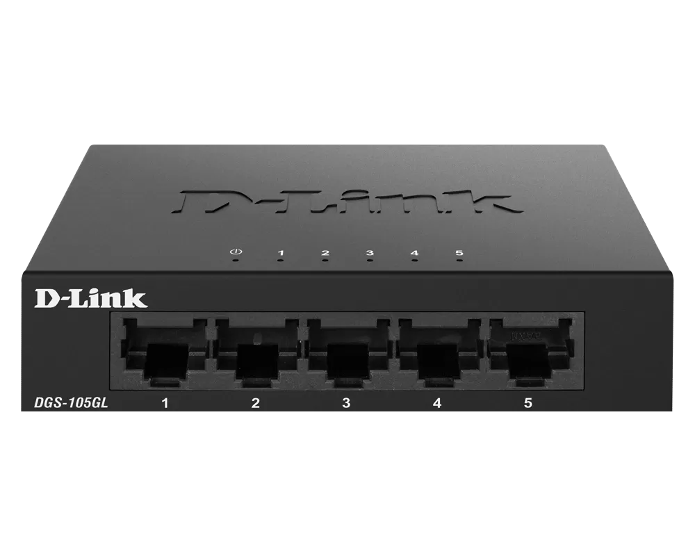 Switch D-Link DGS-105GL fara management fara PoE 5x1000Mbps-RJ45