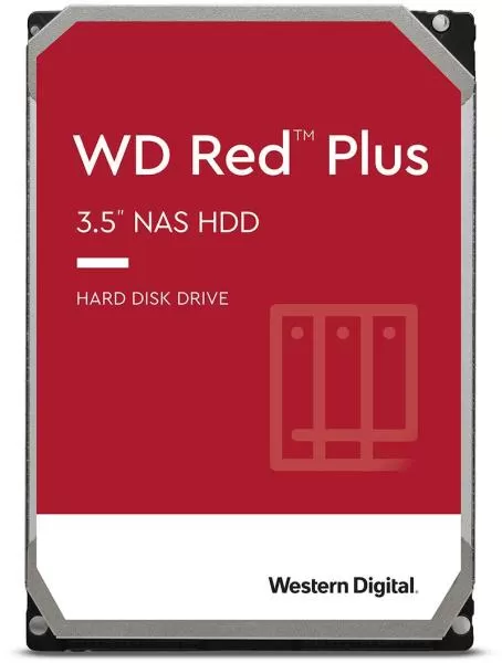 Hard Disk Desktop Western Digital WD Red Plus 2TB 5400RPM SATA III