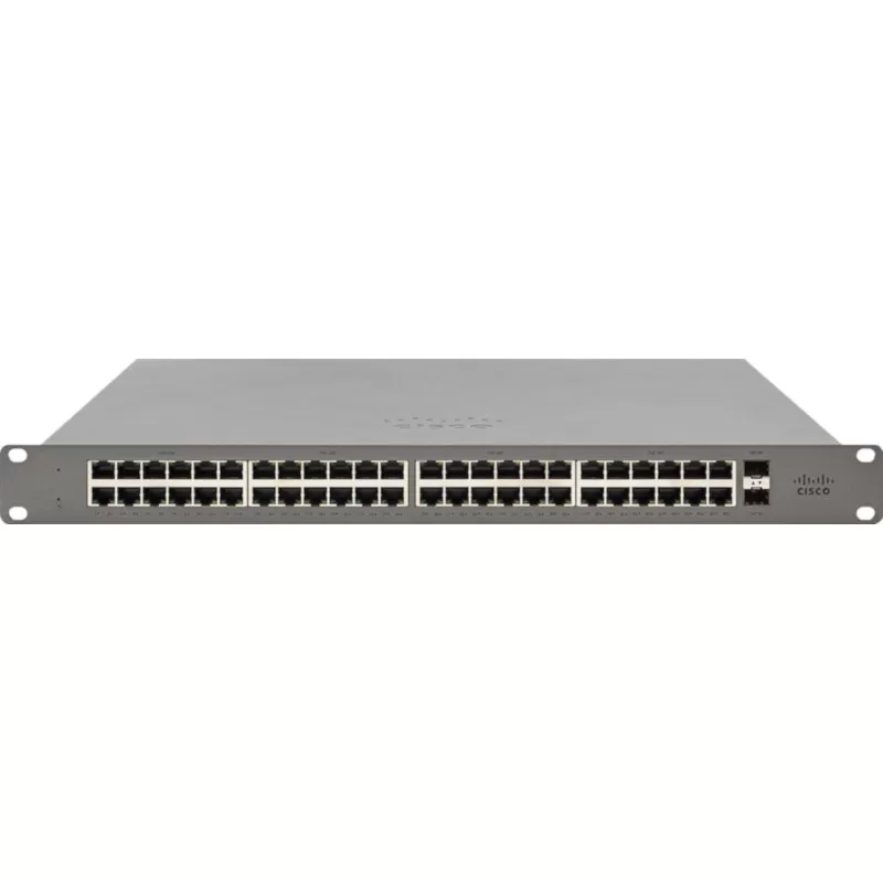 Switch Cisco Meraki Go GS110-48-HW cu management fara PoE 48x1000Mbps-RJ45 + 2xSFP