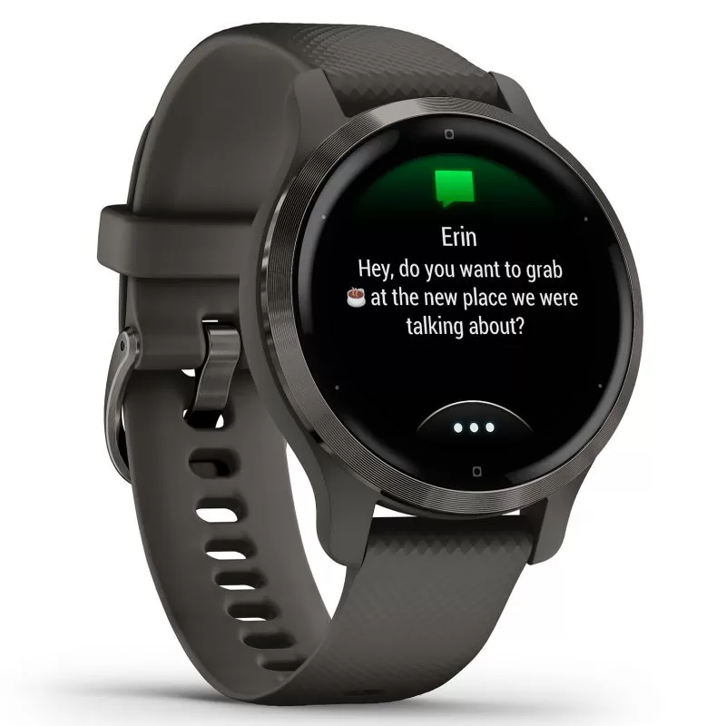 Smartwatch Garmin Venu 2S  40mm  Premium  Music  Black