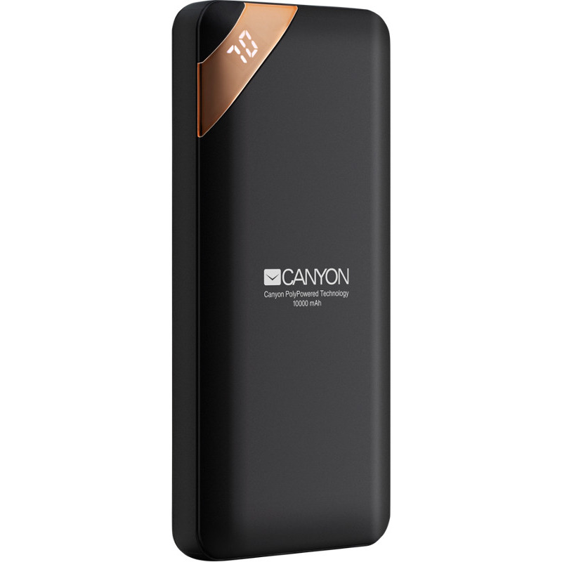 Baterie Portabila Canyon CNE-CPBP10B 10000mAh Black