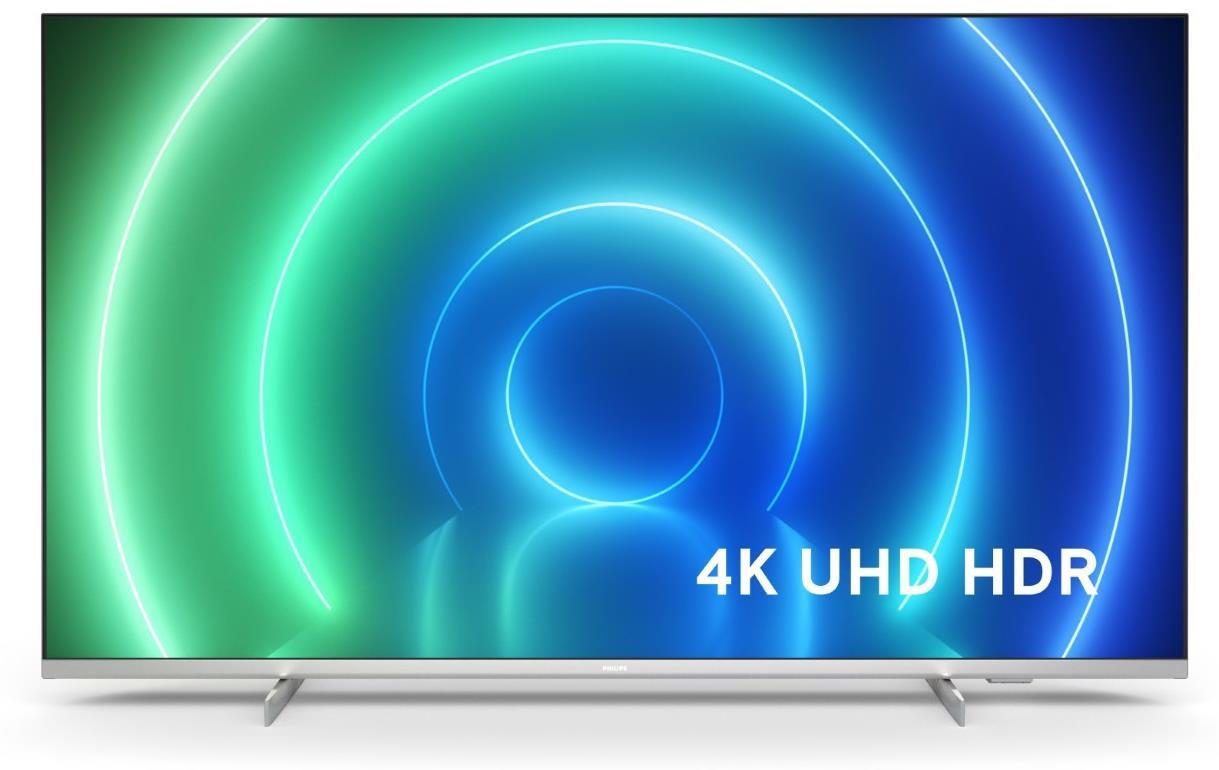 Televizor LED Philips Smart TV 43PUS7556/12 108cm 4K Ultra HD Argintiu