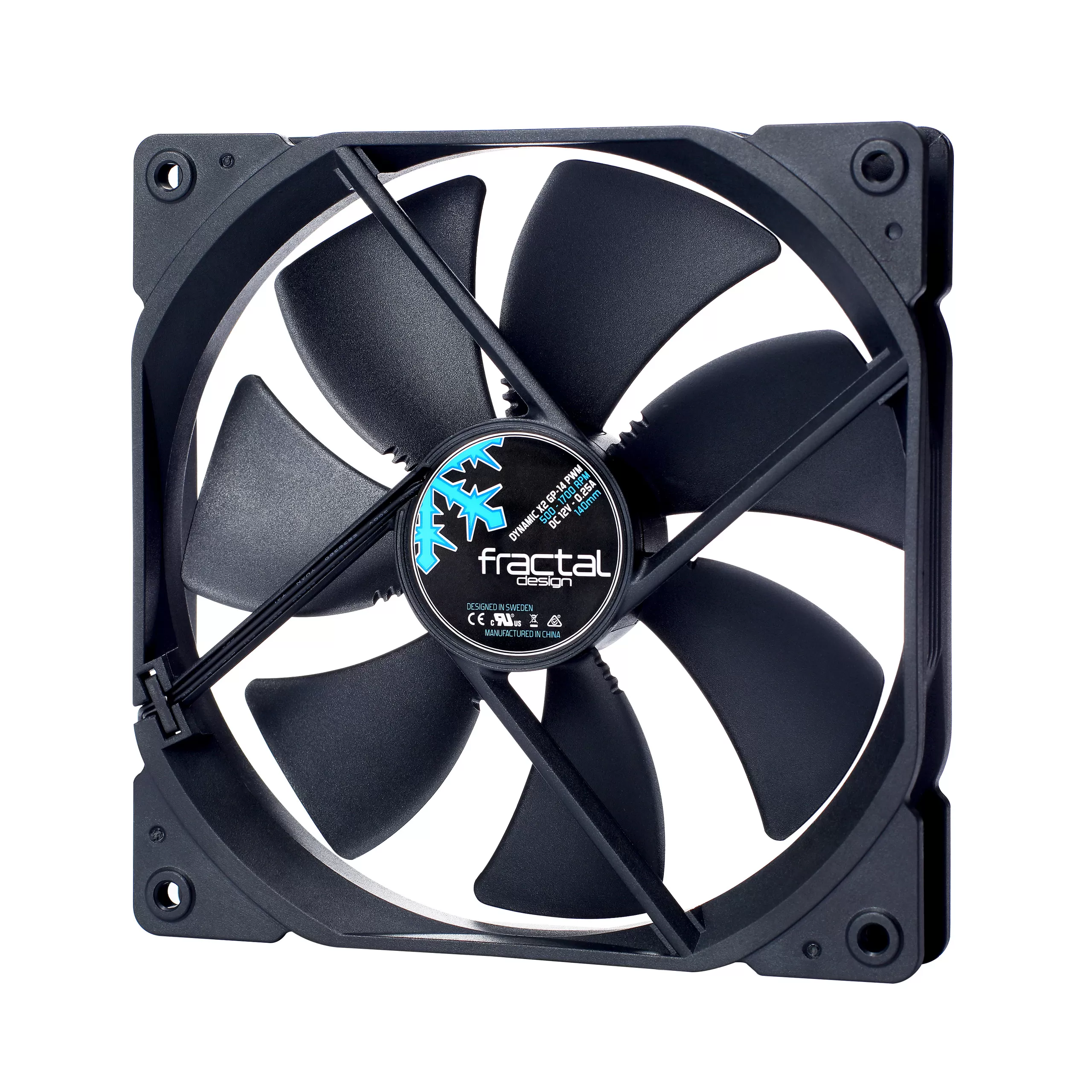 Ventilator Fractal Design Dynamic X2 GP-14 PWM Black