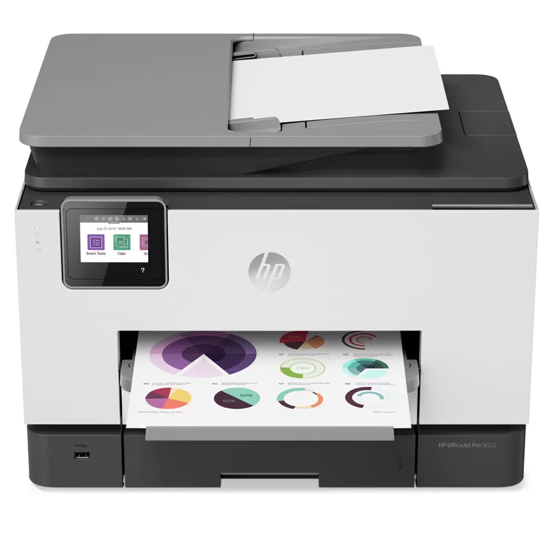 Multifunctional Inkjet Color HP OfficeJet Pro 9022E AiO