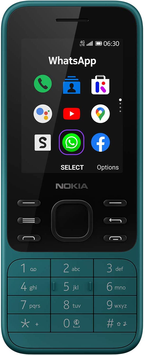 Telefon Mobil Nokia 6300 4G Dual SIM 4G Cyan Green