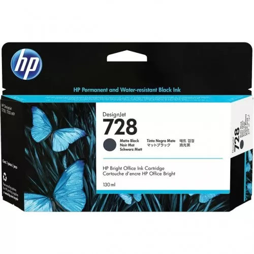 Cartus Inkjet HP 728 130ml Matte Black