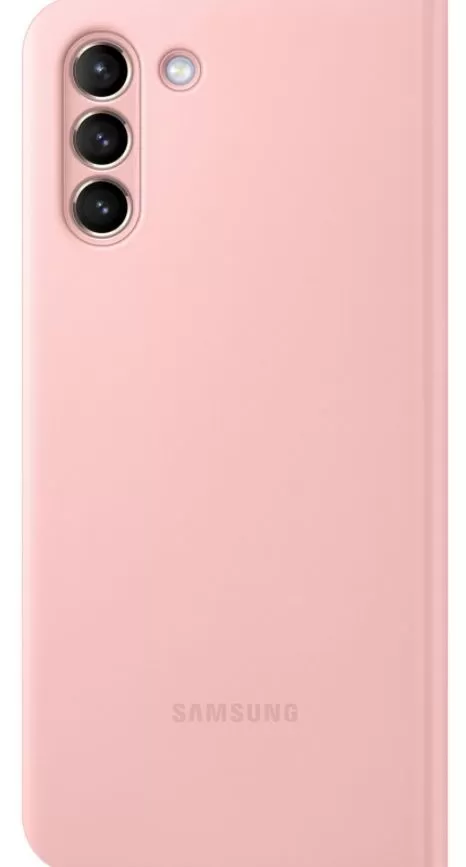 Husa Smart LED View Cover Samsung pentru Samsung Galaxy S21 Plus Pink