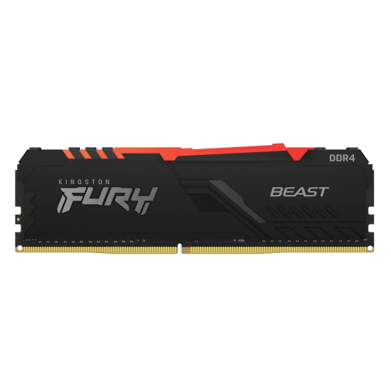 Memorie Desktop Kingston Fury Beast RGB 8GB DDR4 3000Mhz