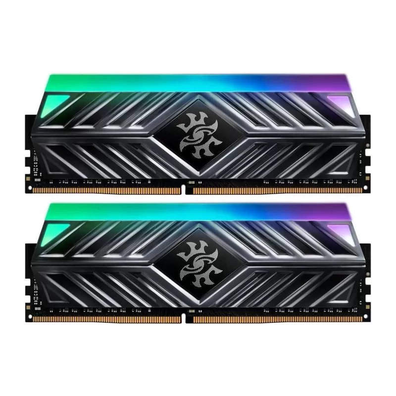 Memorie Desktop A-Data XPG Spectrix D41 RGB 32GB(2 x 16GB) DDR4 3200Mhz Tungsten Grey