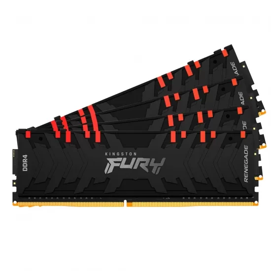 Memorie Desktop Kingston Fury Renegade RGB 32GB(4 x 8GB) DDR4 3600Mhz