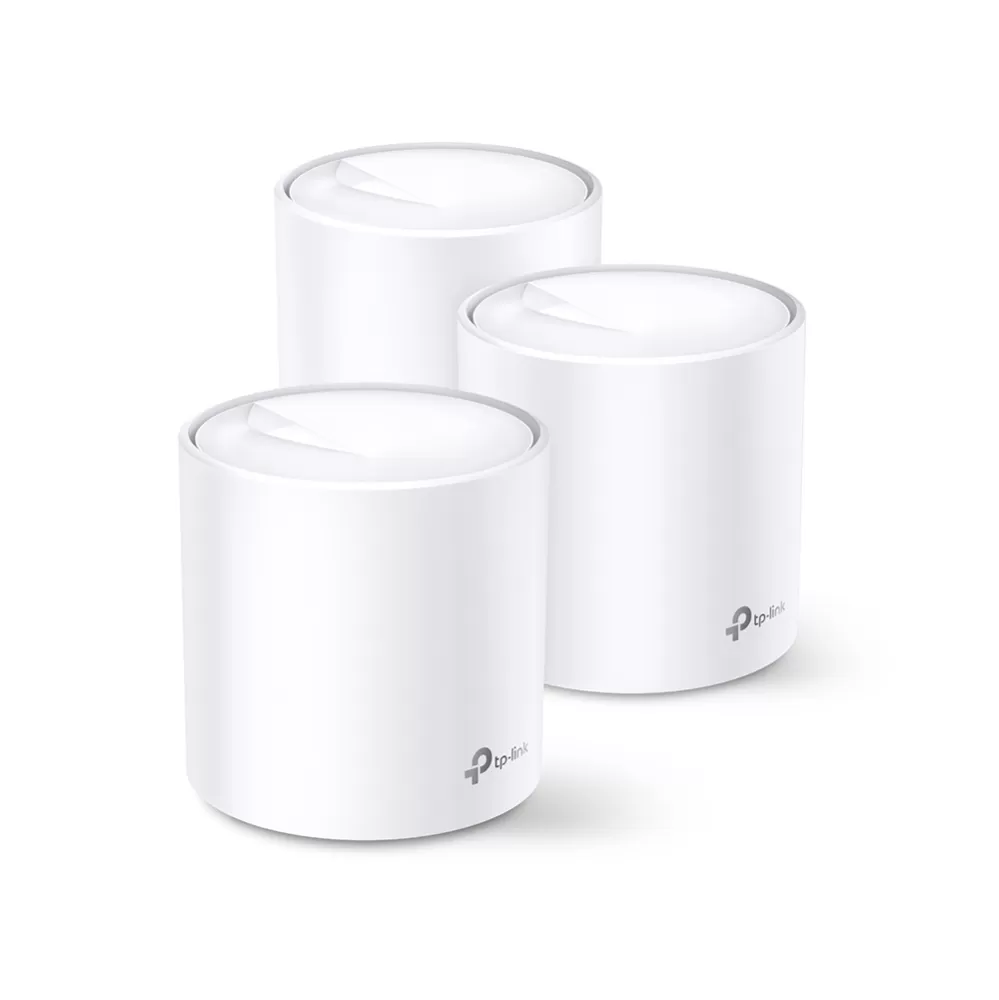 Sistem Wireless Mesh Tp-Link DECO X20 WiFi 6 3Pack White WiFi:802.11ax