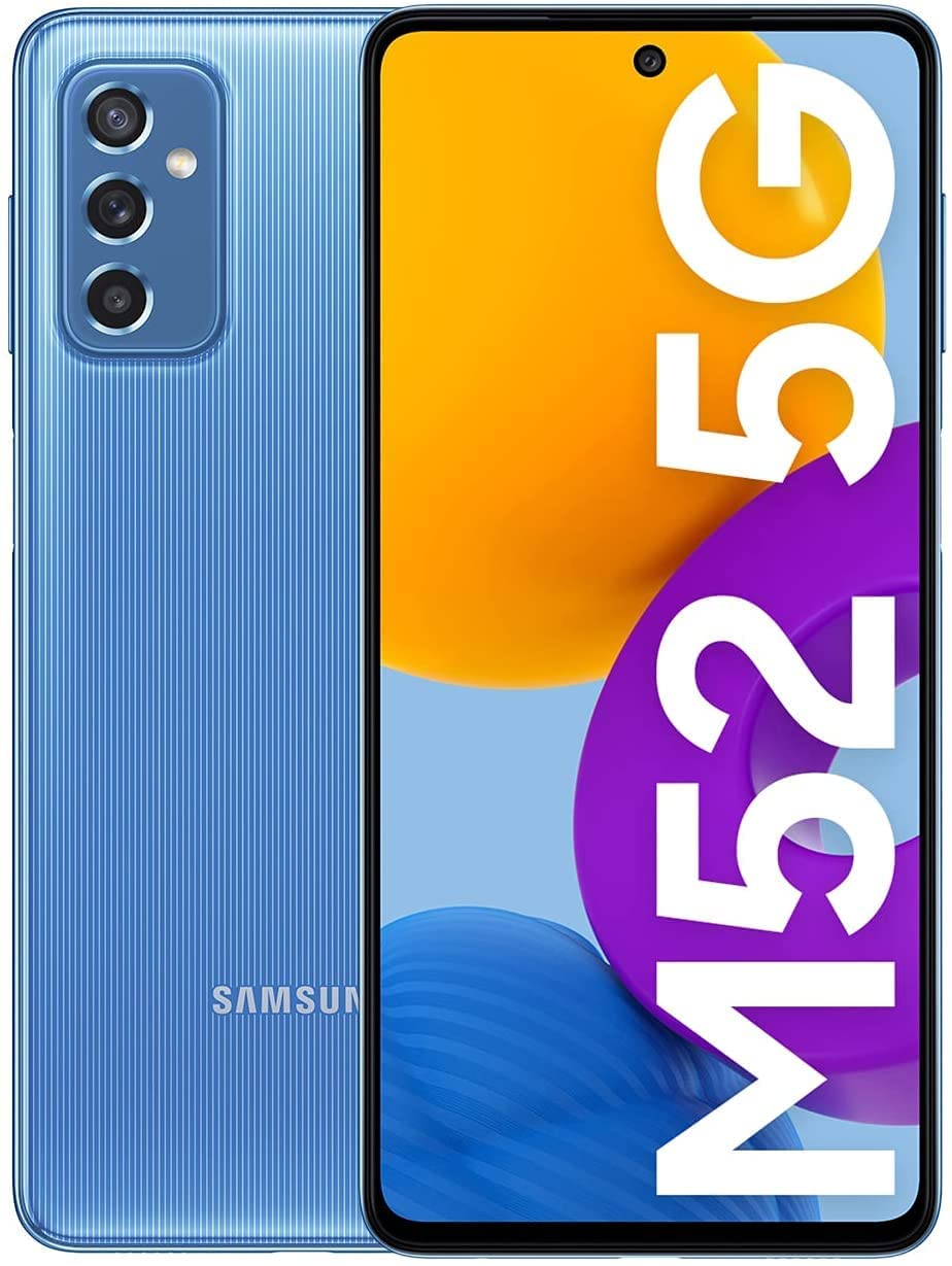 Telefon Mobil Samsung Galaxy M52 M526 128GB Flash 6GB RAM Dual SIM 5G Blue