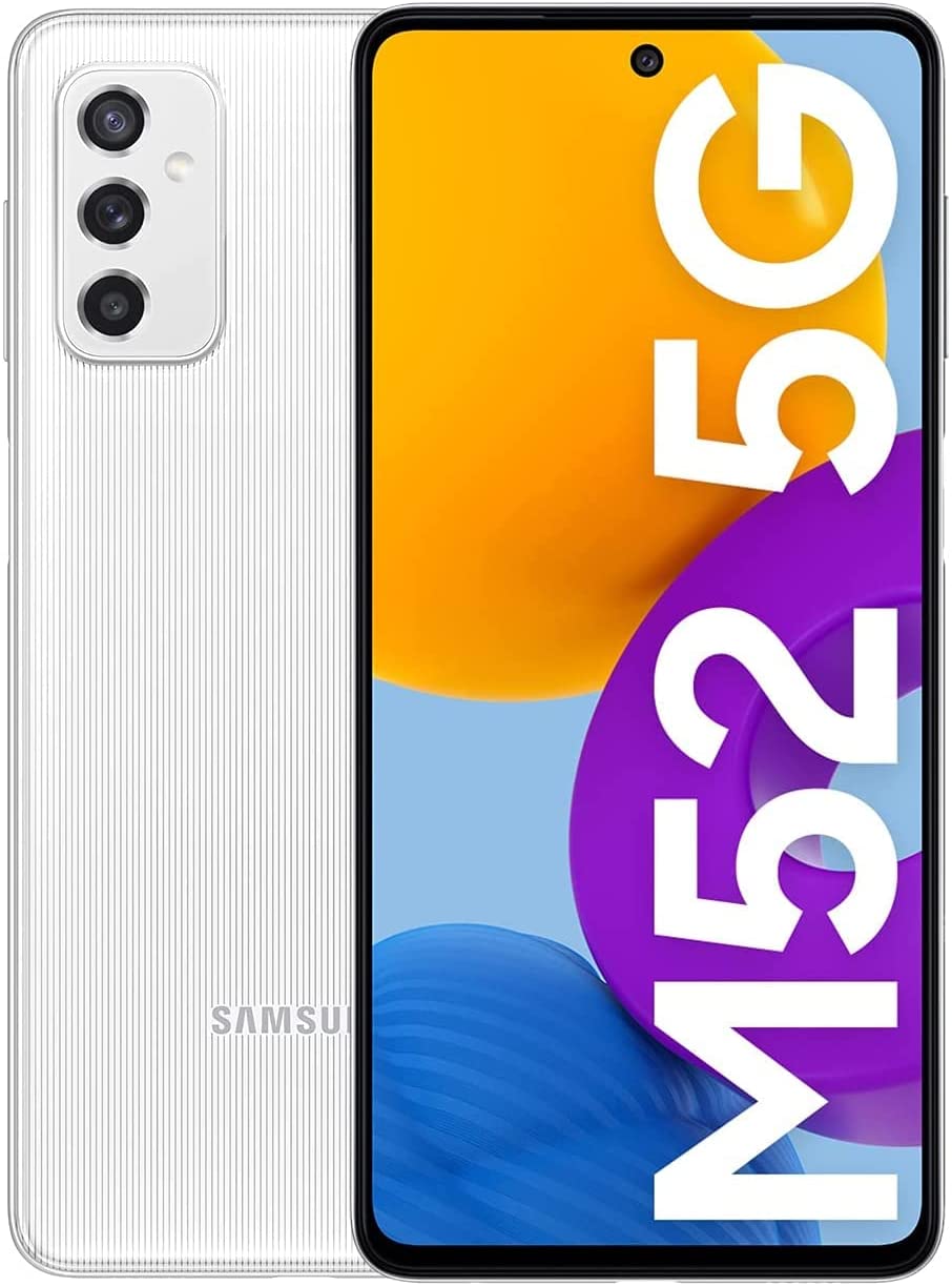 Telefon Mobil Samsung Galaxy M52 M526 128GB Flash 6GB RAM Dual SIM 5G White